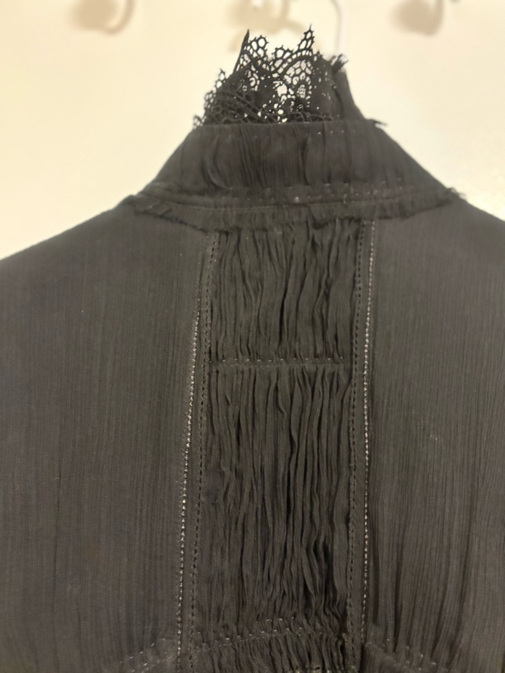 Vintage Elie Tahari  Women's Ruffled/Miltary Jacket - Picture 4 of 11